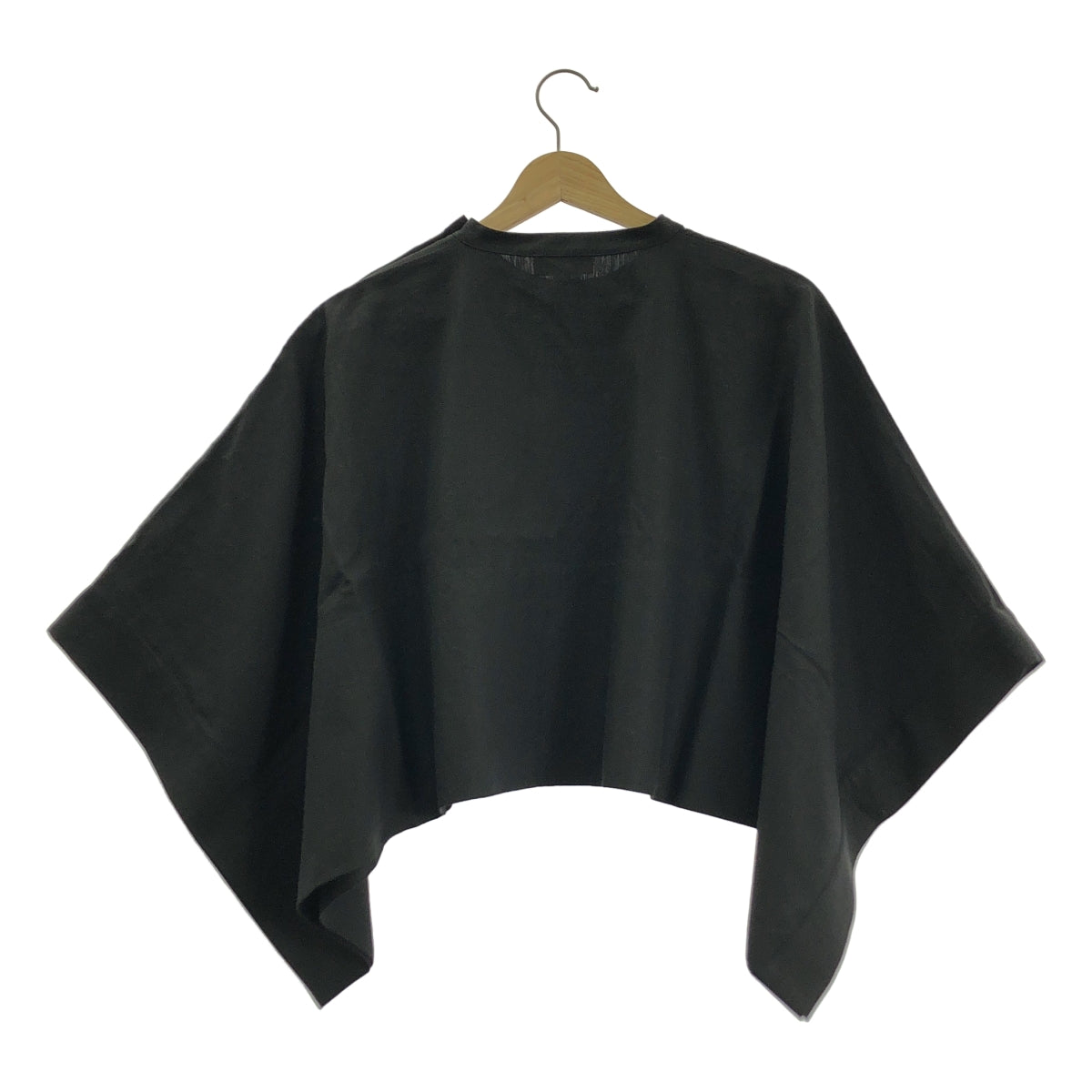 HYKE / 하이크 | 2022SS | LINEN PONCHO 린넨 판초 오버사이즈 풀오버 블라우스 | F |