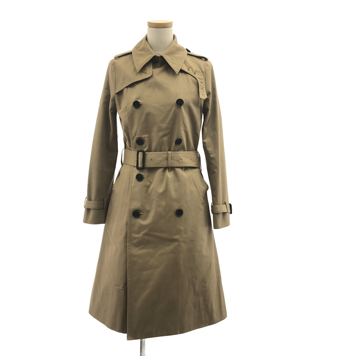 HYKE / ハイク | ロゴボタン トレンチコート / 着脱可ライナー | 1 | ベージュ | レディース