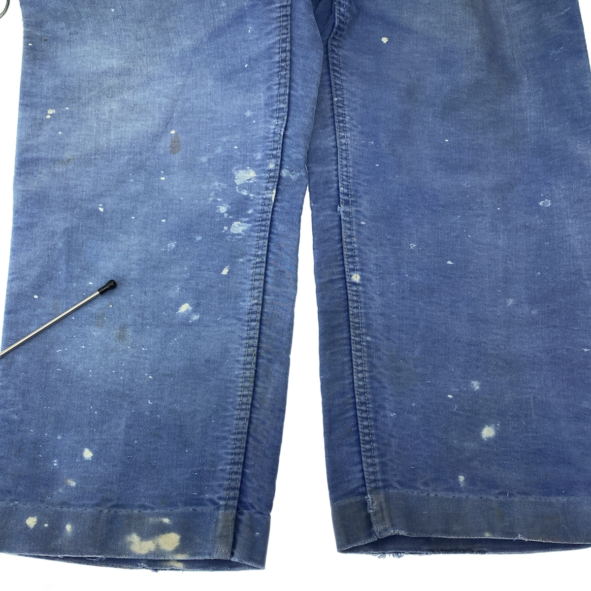 EURO VINTAGE / ユーロヴィンテージ | 1940s ヴィンテージ モールスキン ワークパンツ | ブルー | メンズ