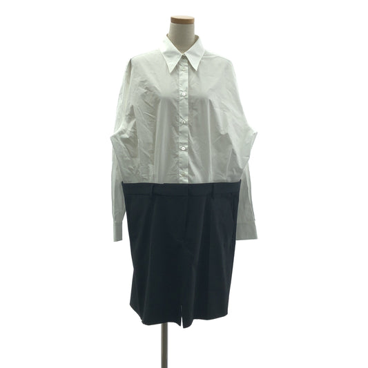 MM6 Maison Margiela | 2022AW | 雙色對接襯衫裙 | 42 | 女款