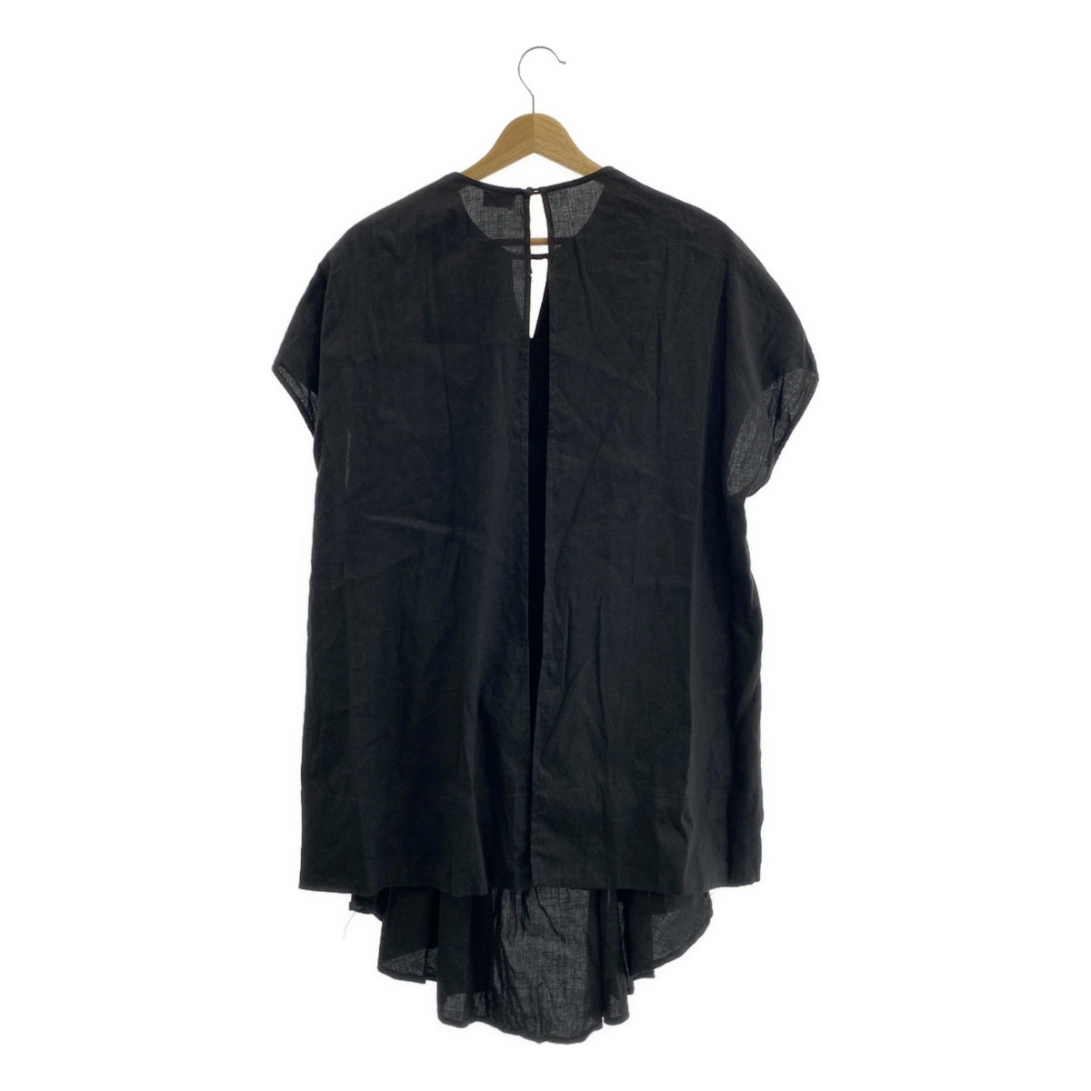 MANOF / 마노프 | 린넨 백 오픈 탑스 | M | 여성