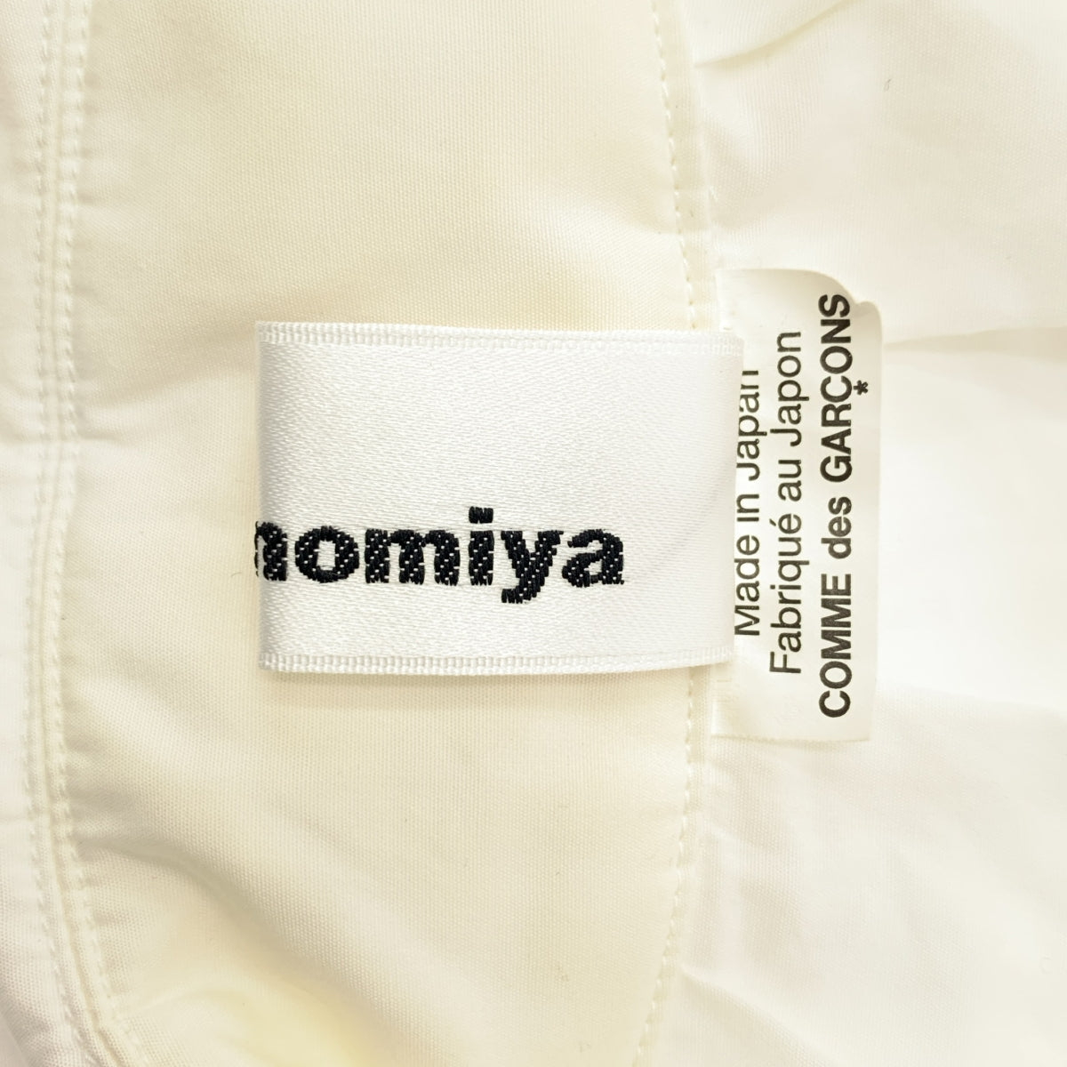 noir kei ninomiya / 느와르 케이니노미야 | 2022AW | 퍼프 컬러 비대칭 변형 셔츠 원피스 | S |