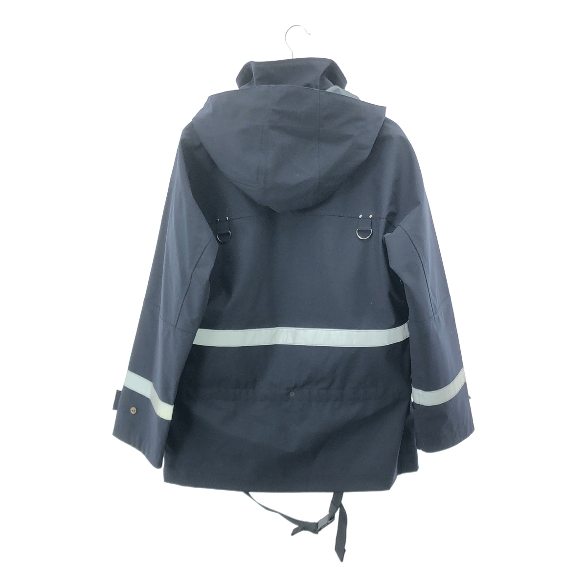 [近乎全新] JUNYAWATANABE COMME des GARÇONS MAN | 2018 秋冬 | 消防員反光超大山地夾克 | XS 碼 | 海軍藍 | 男款