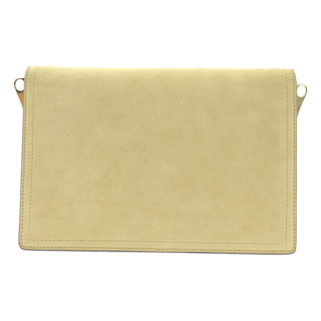 【新品】  ZANCHETTI / ザンケッティ | L'Appartement 取扱い 2WAY BAG MODELLO CLIP クリップ レザー バッグ | ベージュ | レディース
