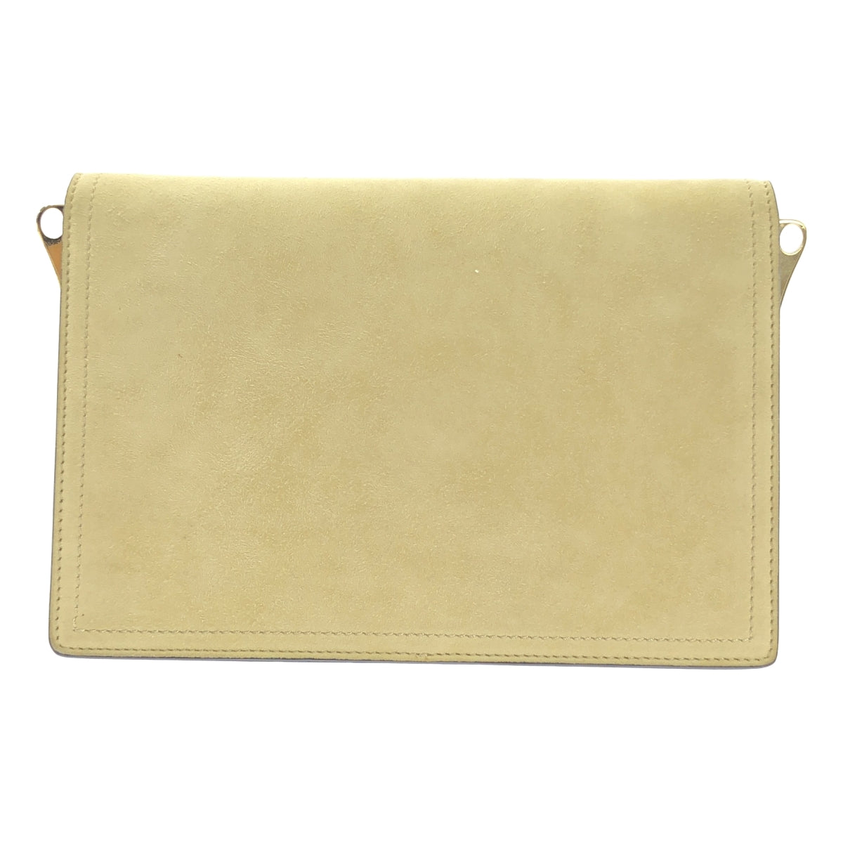 【신품】 ZANCHETTI / 잔 케티 | L'Appartement 취급 2WAY BAG MODELLO CLIP 클립 가죽 가방 | 베이지 | 여성