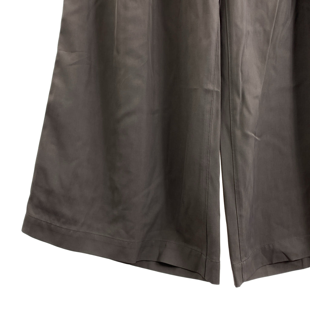 ANTHEM A / アンセムエー | SILKY VISCOSE 2TUCK FLARE EASY PANTS / レーヨン 2タックドローストリング イージー パンツ | M | メンズ