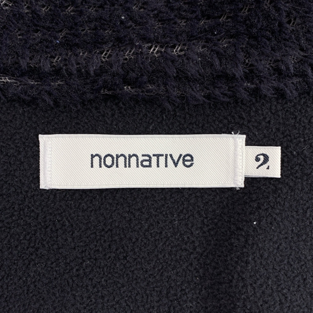 nonnative / 비 네이티브 | 2025AW | HIKER VEST POLARTEC WIND PRO / 폴라텍 플리스 드로스트링 풀 Zip 베스트 |