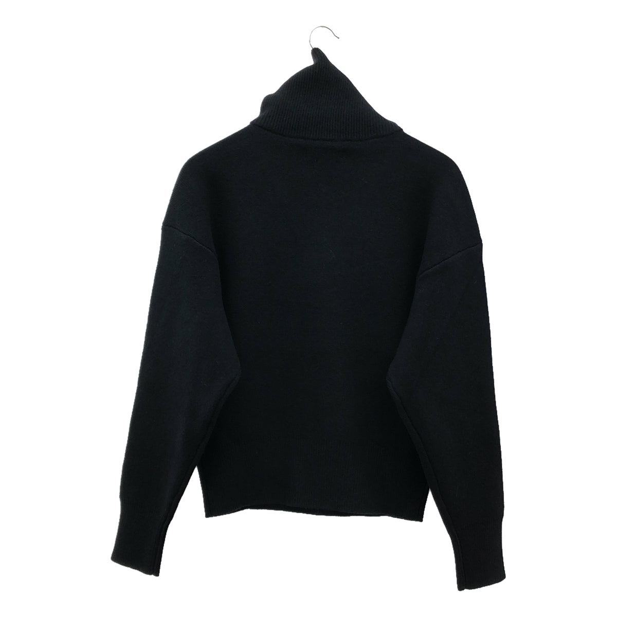 [品相良好] ISABEL MARANT ETOILE / Isabel Marant Etoile |花式毛衣半拉鍊針織套頭衫 | S |海軍 |女性的