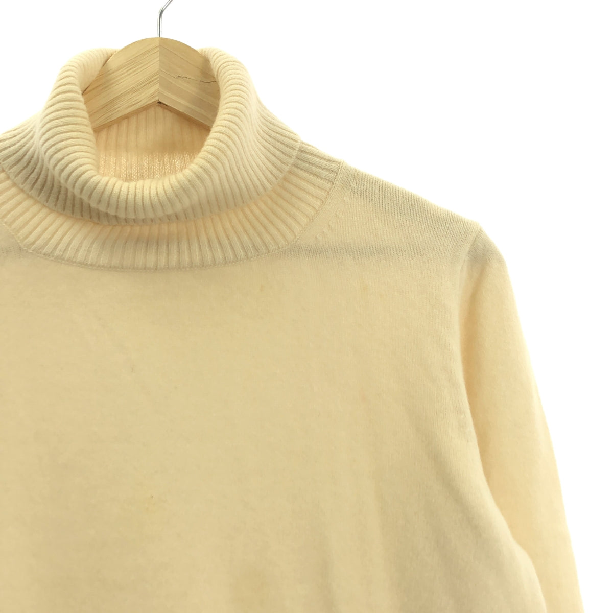 WEEKEND MAX MARA / ウィークエンドマックスマーラ | カシミヤ ウール タートルネック ニット セーター | XL | ベージュ | レディース