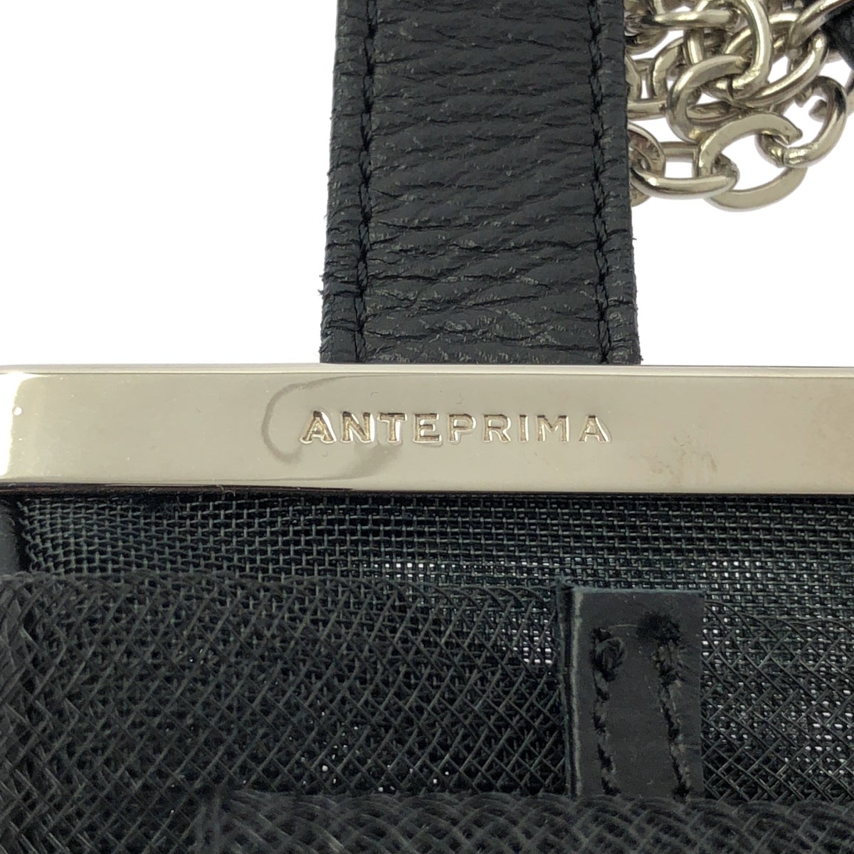 ANTEPRIMA | 網眼寶石與花朵設計包 | 黑色 | 女款