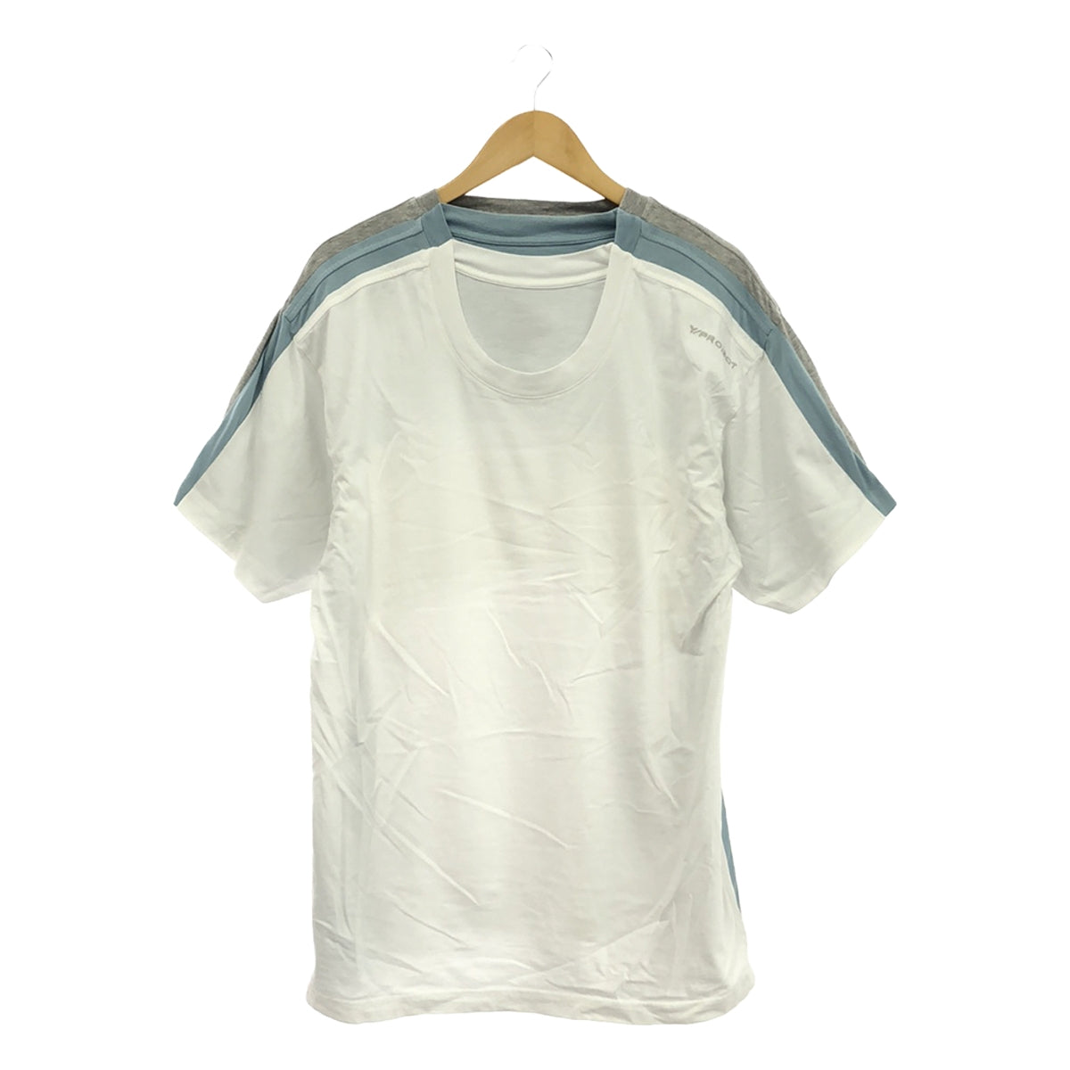 Y/PROJECT | 4-way docking T-shirt | S | White / Blue / Gray | Men's