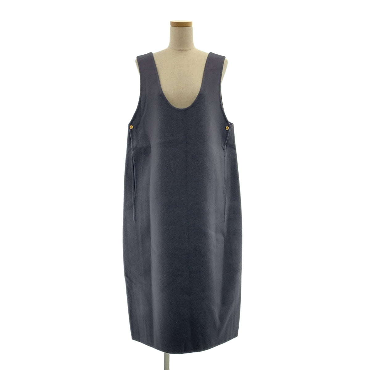 Drawer | 冬季 1 羊毛 Kenuki 無袖洋裝 | 尺寸 36 | 女款