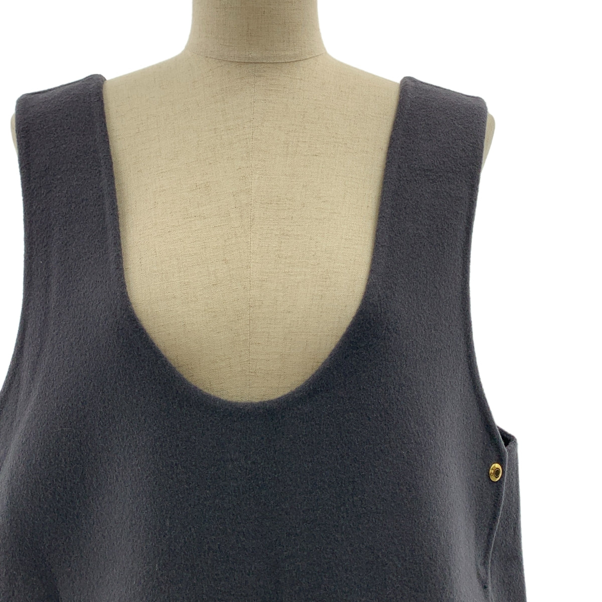 Drawer | 冬季 1 羊毛 Kenuki 無袖洋裝 | 尺寸 36 | 女款