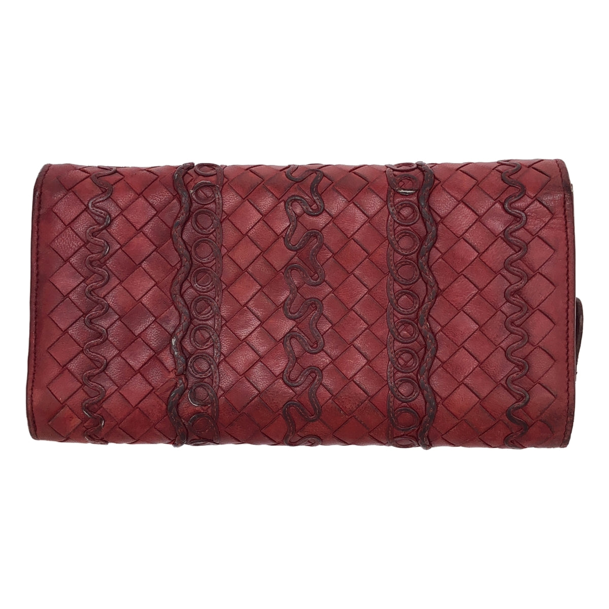 BOTTEGA VENETA / ボッテガヴェネタ | イントレチャート レザー ウォレット 長財布 / ユニセックス |