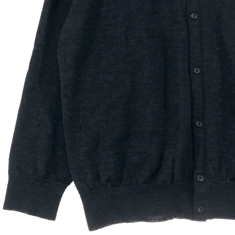 COMOLI / コモリ | 2025AW | 羊毛領口開襟衫 | 1 | 男裝