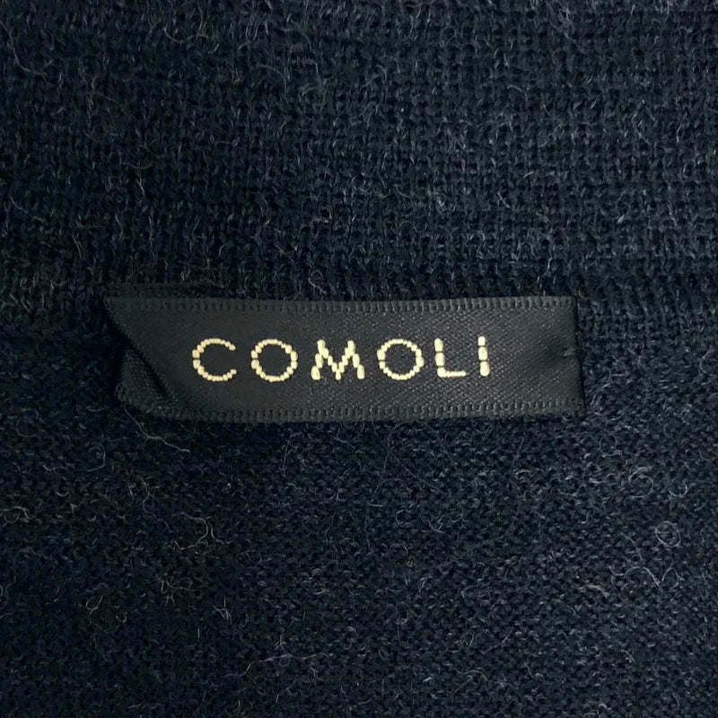 COMOLI / コモリ | 2025AW | 羊毛領口開襟衫 | 1 | 男裝