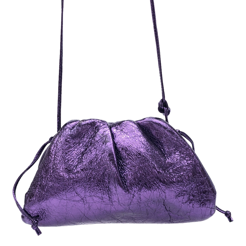 [狀況良好] BOTTEGA VENETA | The Pouch 小號肩背包 |紫色 |女性的