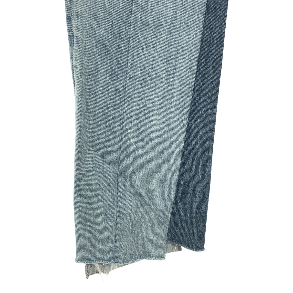 [狀況良好] Maison Margiela | 2020秋冬 |合約重建牛仔褲 |構造重建剪裁牛仔褲 |尺寸 36 |靛藍 |女性的