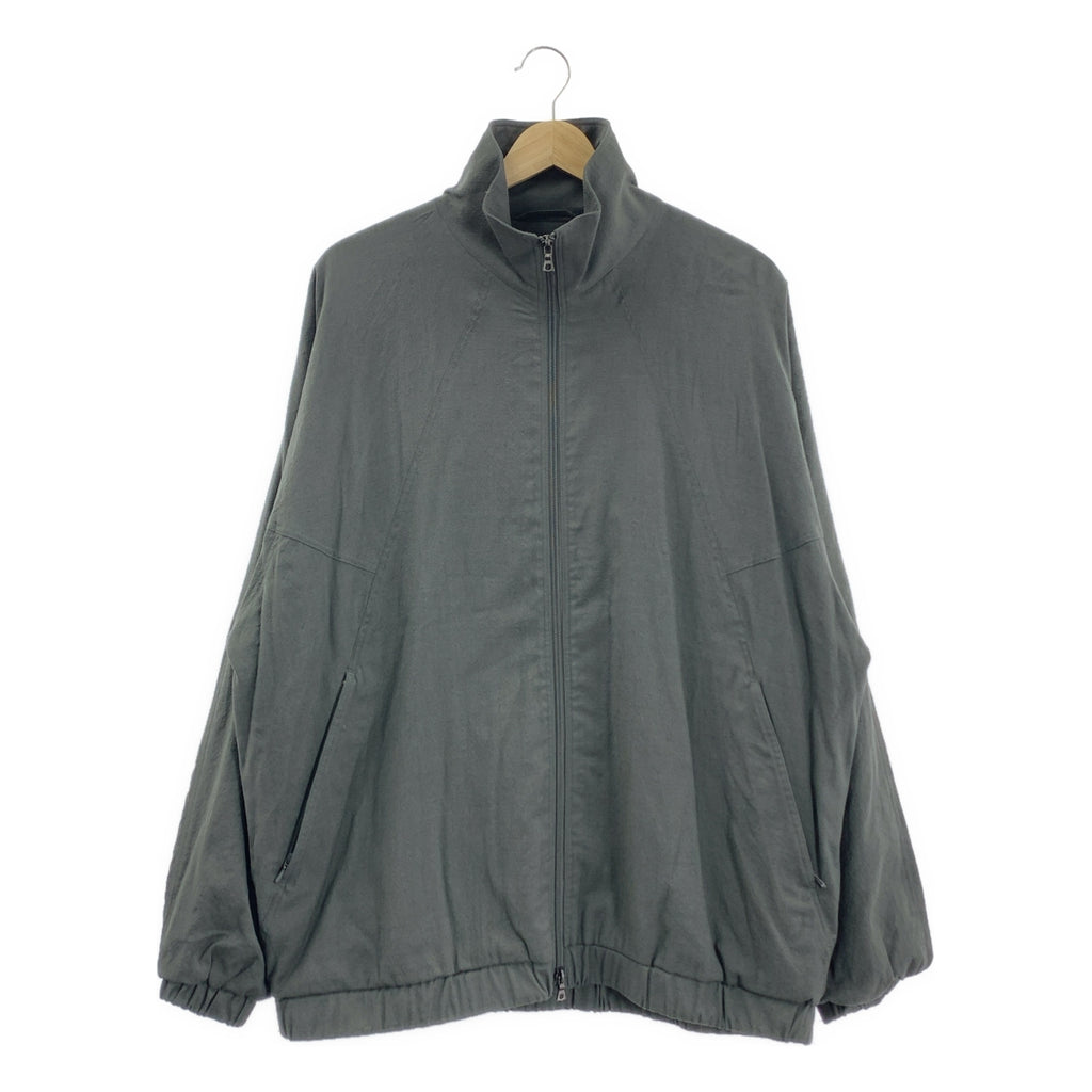 blurhms / 브람스 | 2023SS | Wool Rayon Silk Track Jacket / 풀 Zip 트럭 오버 재킷 | 3 | 남성