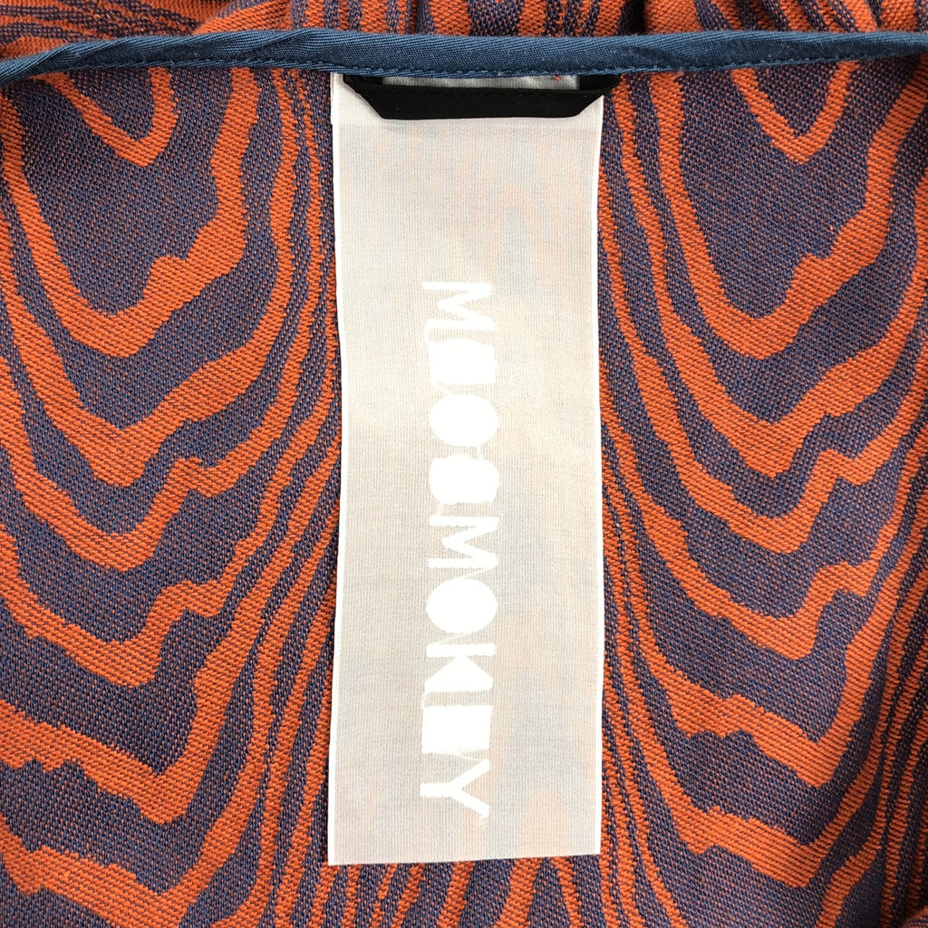 MIOSMOKEY / ミオズモーキー | 総柄 キーネック プルオーバー シャツ | 38 | レディース