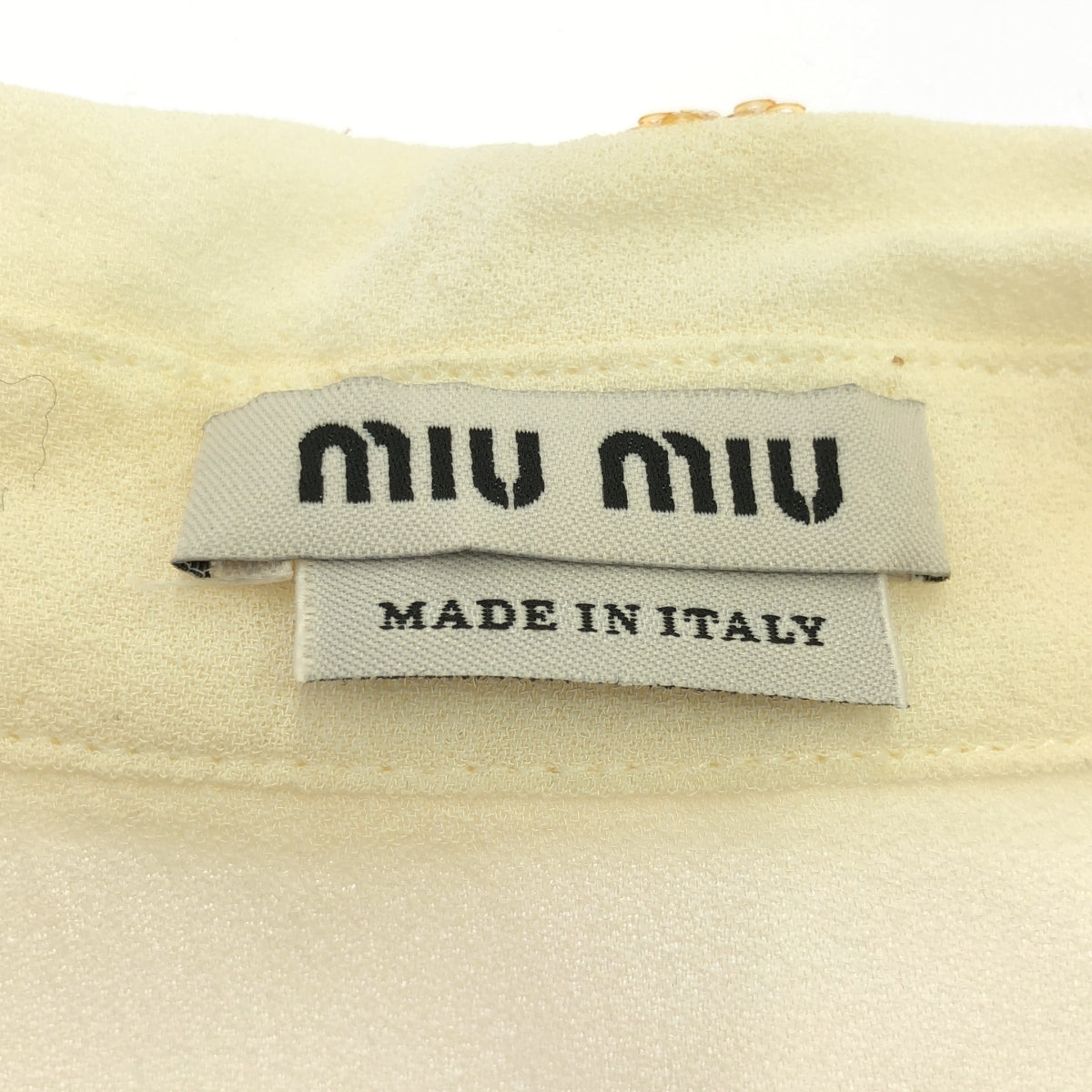 miu miu / Miu Miu | 2013 | Beaded Standard Shirt | 36 | Women's