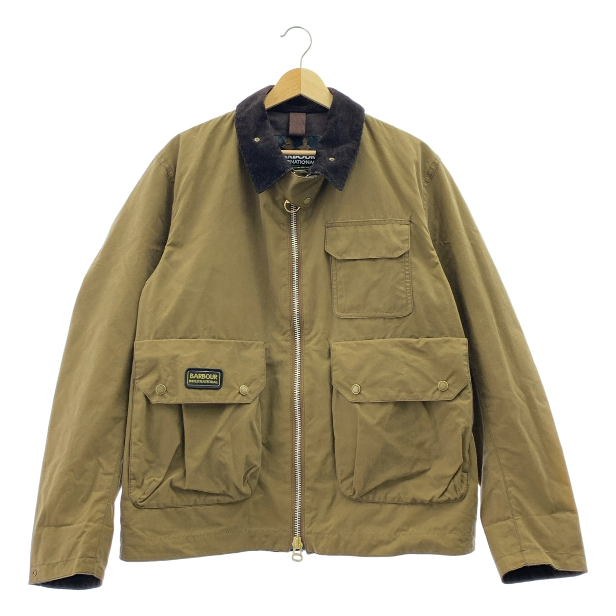 Barbour / 바부아 | HARLOW WAX 왁스 드 코튼 재킷 | M | 남성