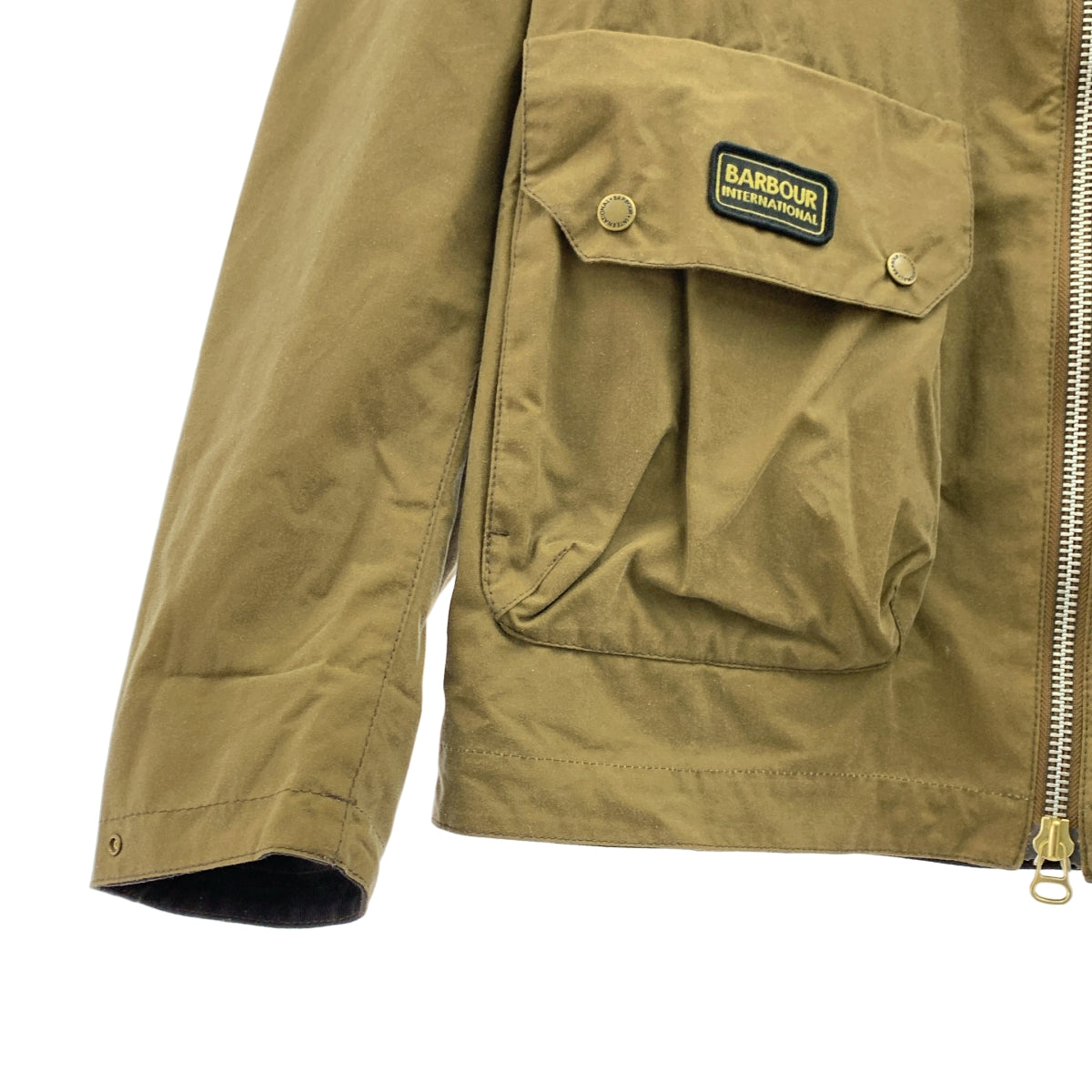 Barbour / 바부아 | HARLOW WAX 왁스 드 코튼 재킷 | M | 남성