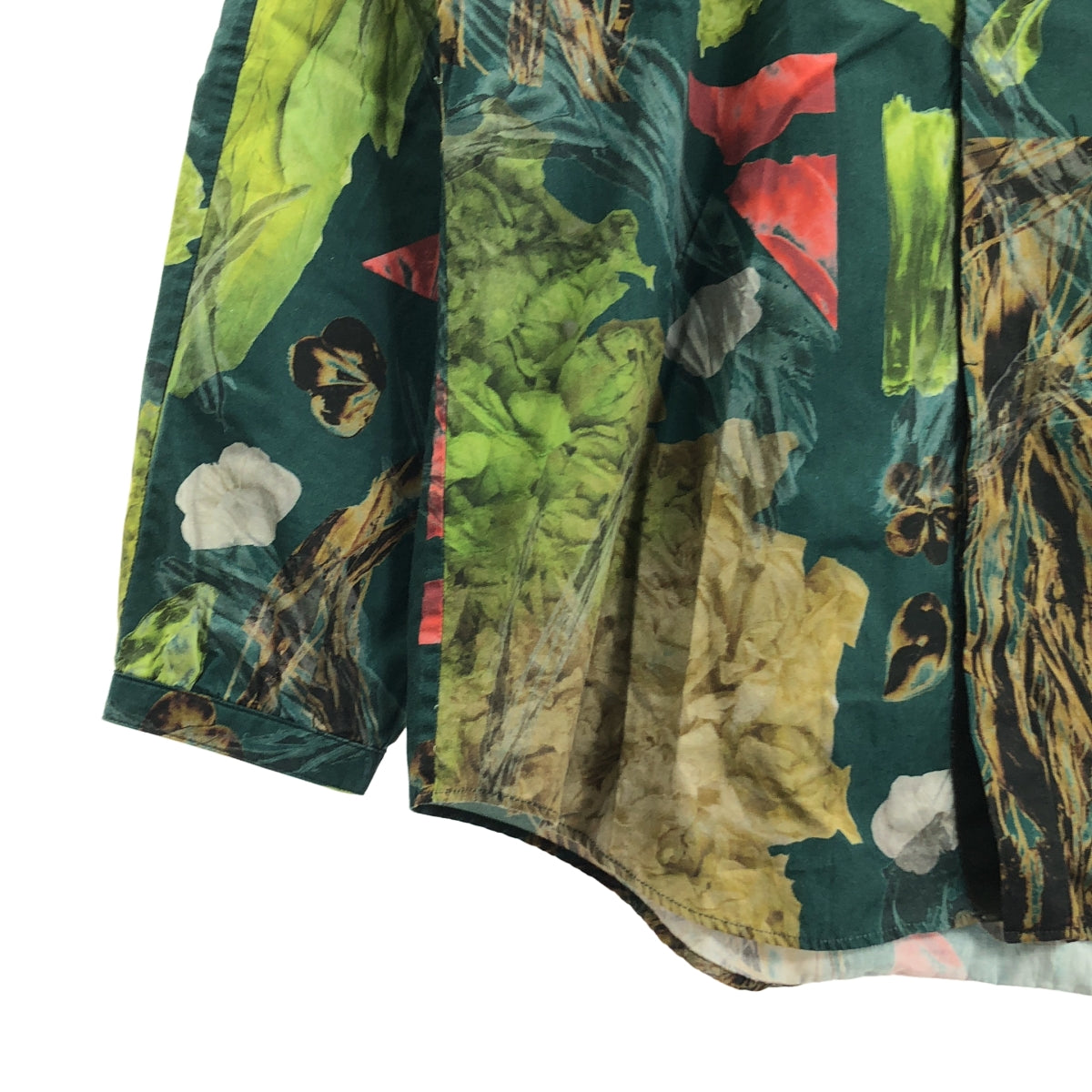 ohta / 오오타 | 보타니컬 무늬 프린트 밴드 컬러 셔츠 | M2 | 남성