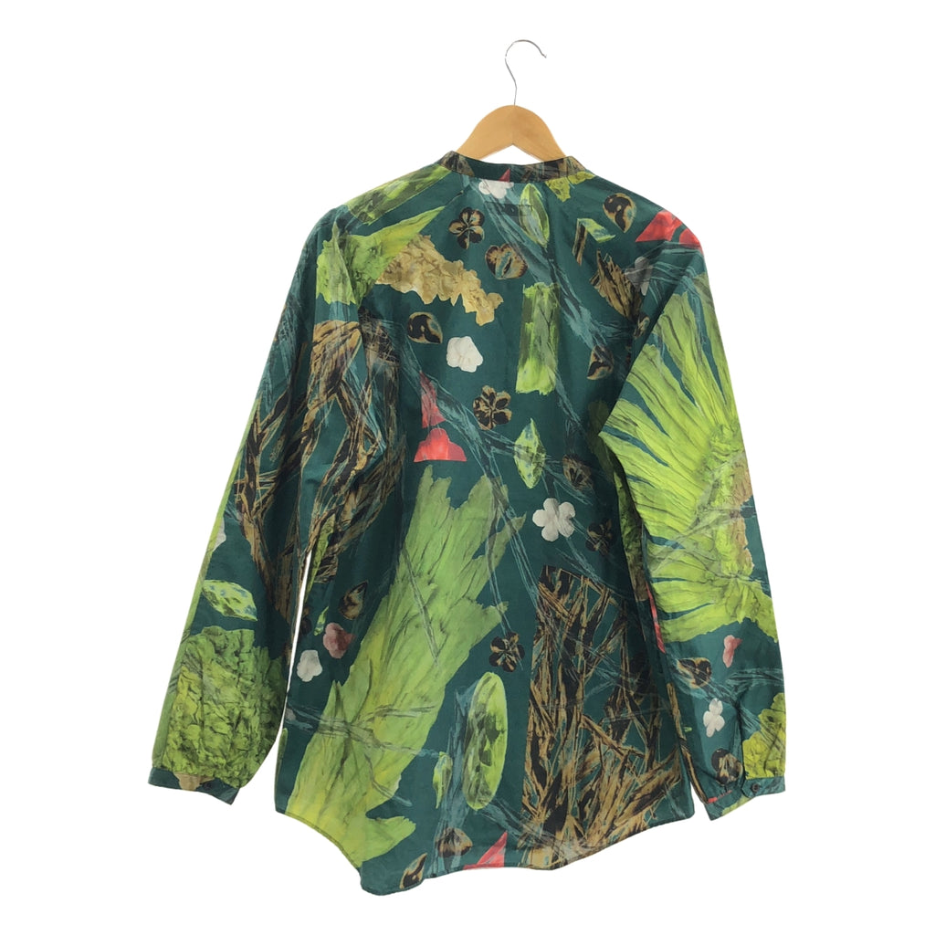 ohta / 오오타 | 보타니컬 무늬 프린트 밴드 컬러 셔츠 | M2 | 남성