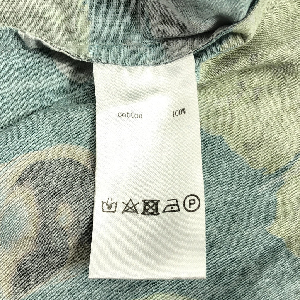 ohta / 오오타 | 보타니컬 무늬 프린트 밴드 컬러 셔츠 | M2 | 남성