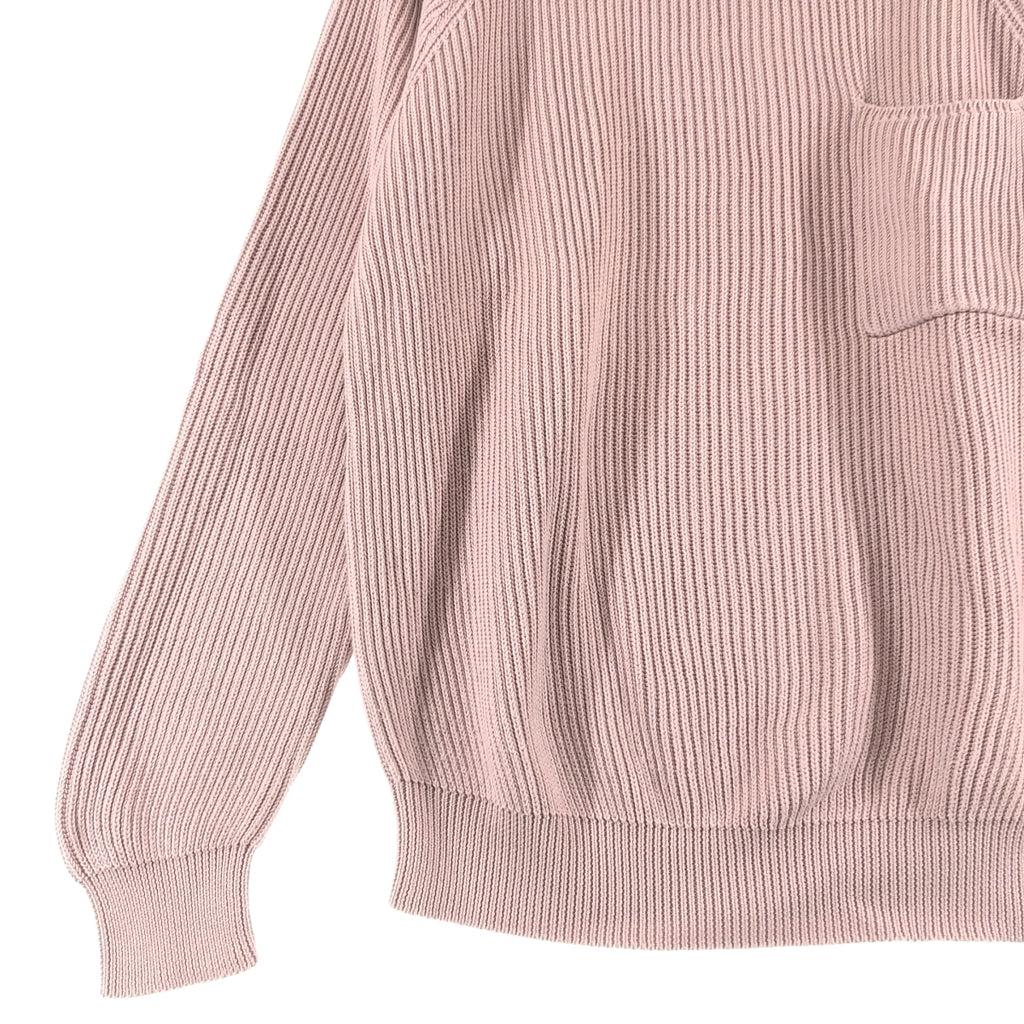 BRUNELLO CUCINELLI / ブルネロクチネリ | コットン ビジュー装飾 クルーネック リブニット | XS | レディース