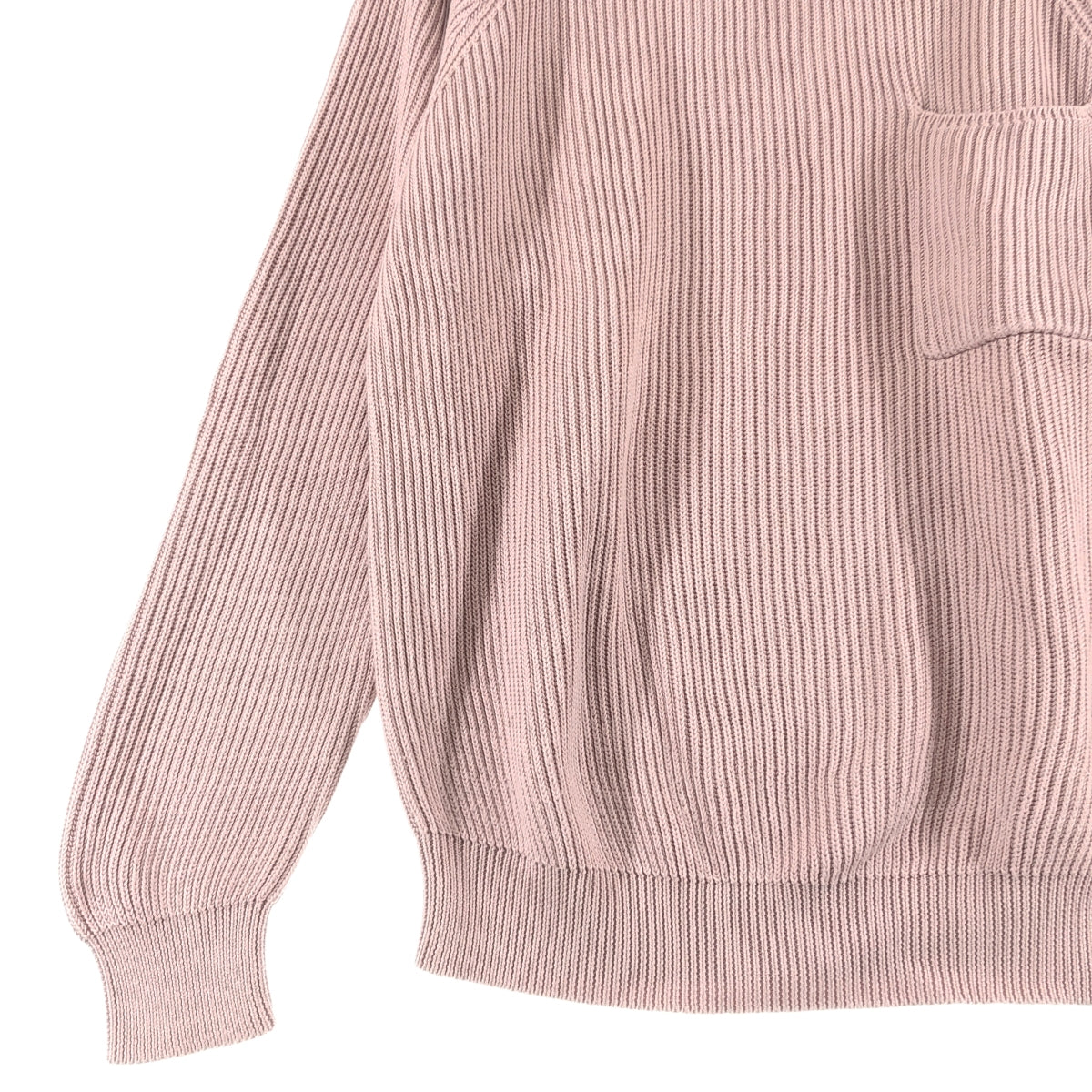 BRUNELLO CUCINELLI / ブルネロクチネリ | コットン ビジュー装飾 クルーネック リブニット | XS | レディース