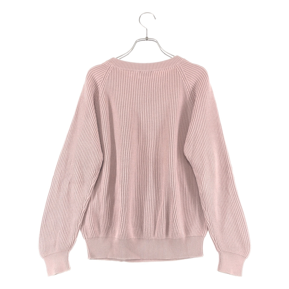 BRUNELLO CUCINELLI / ブルネロクチネリ | コットン ビジュー装飾 クルーネック リブニット | XS | レディース