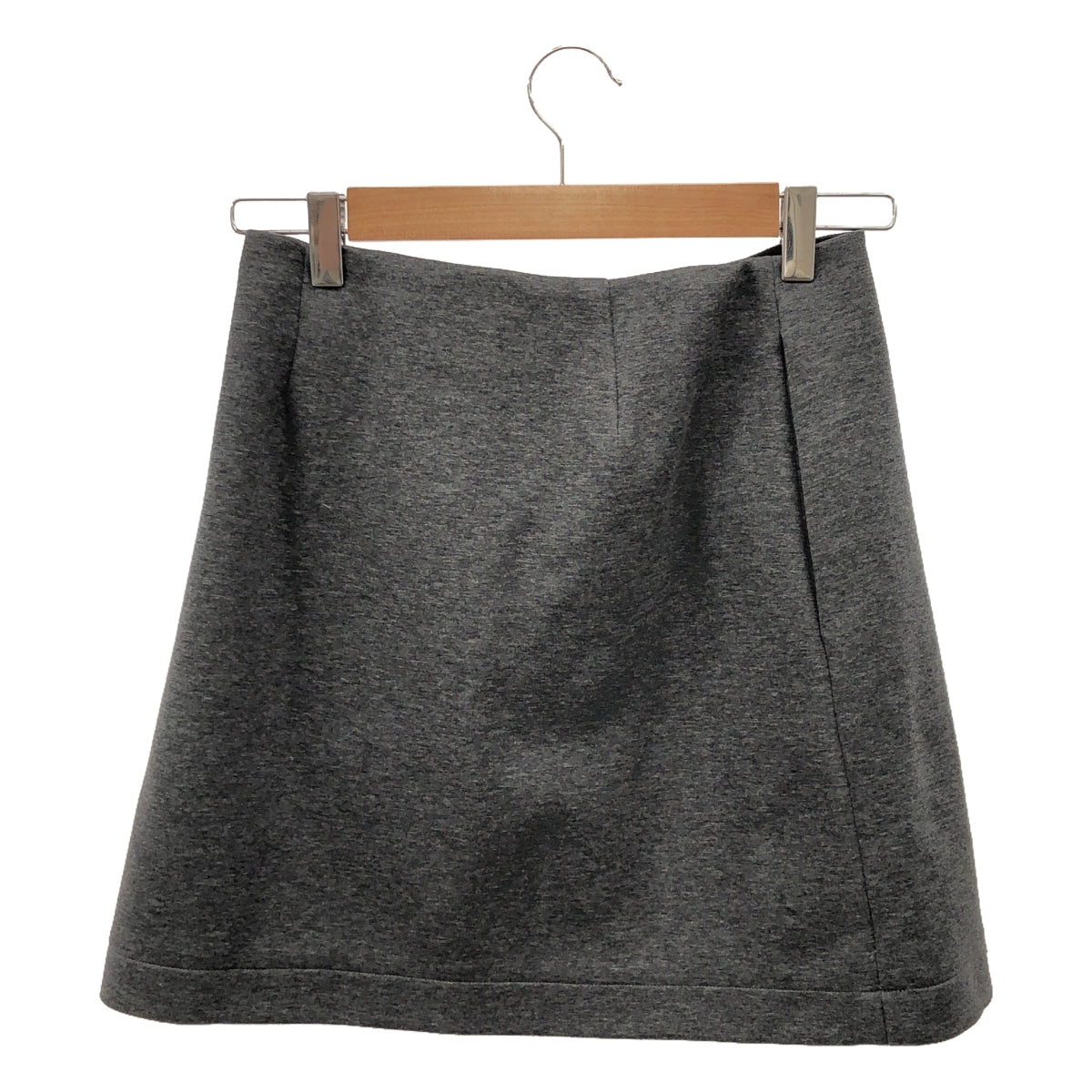 [Good Condition] Plan C / Plancy | A-line wrap skirt | 36 | Gray | Women's