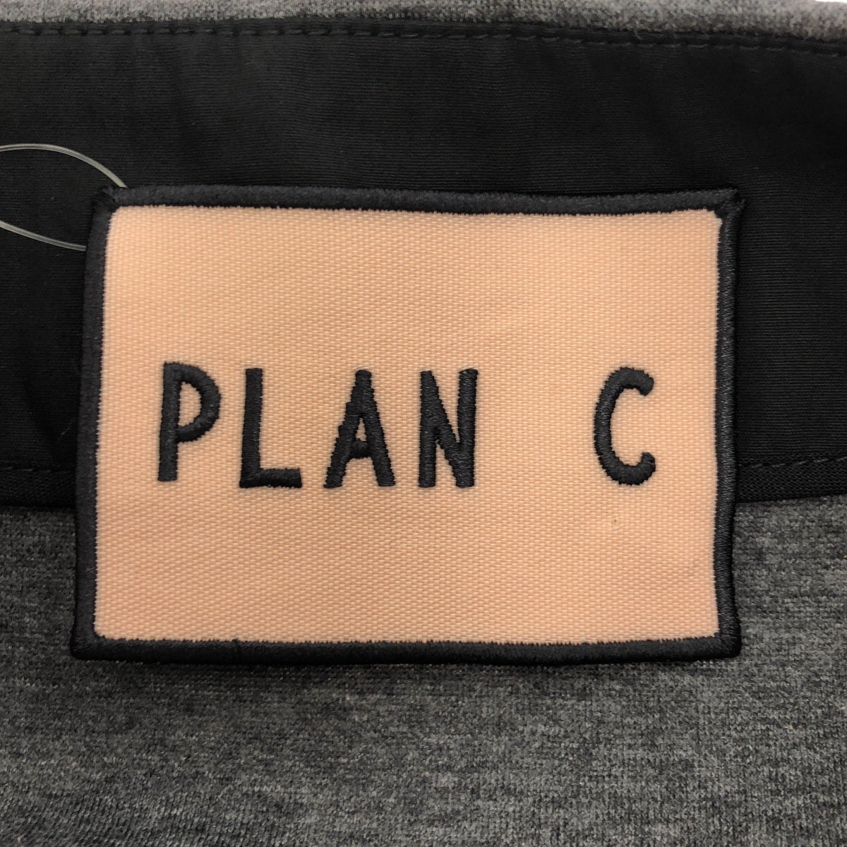 【美品】  Plan C / プランシー | Aライン ラップ スカート | 36 | グレー | レディース