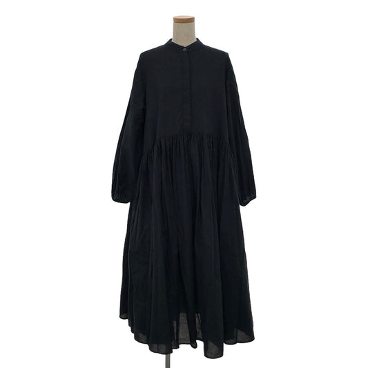 BEARDSLEY | Cotton Pullover Shirt Dress | 1 | Black | Women's