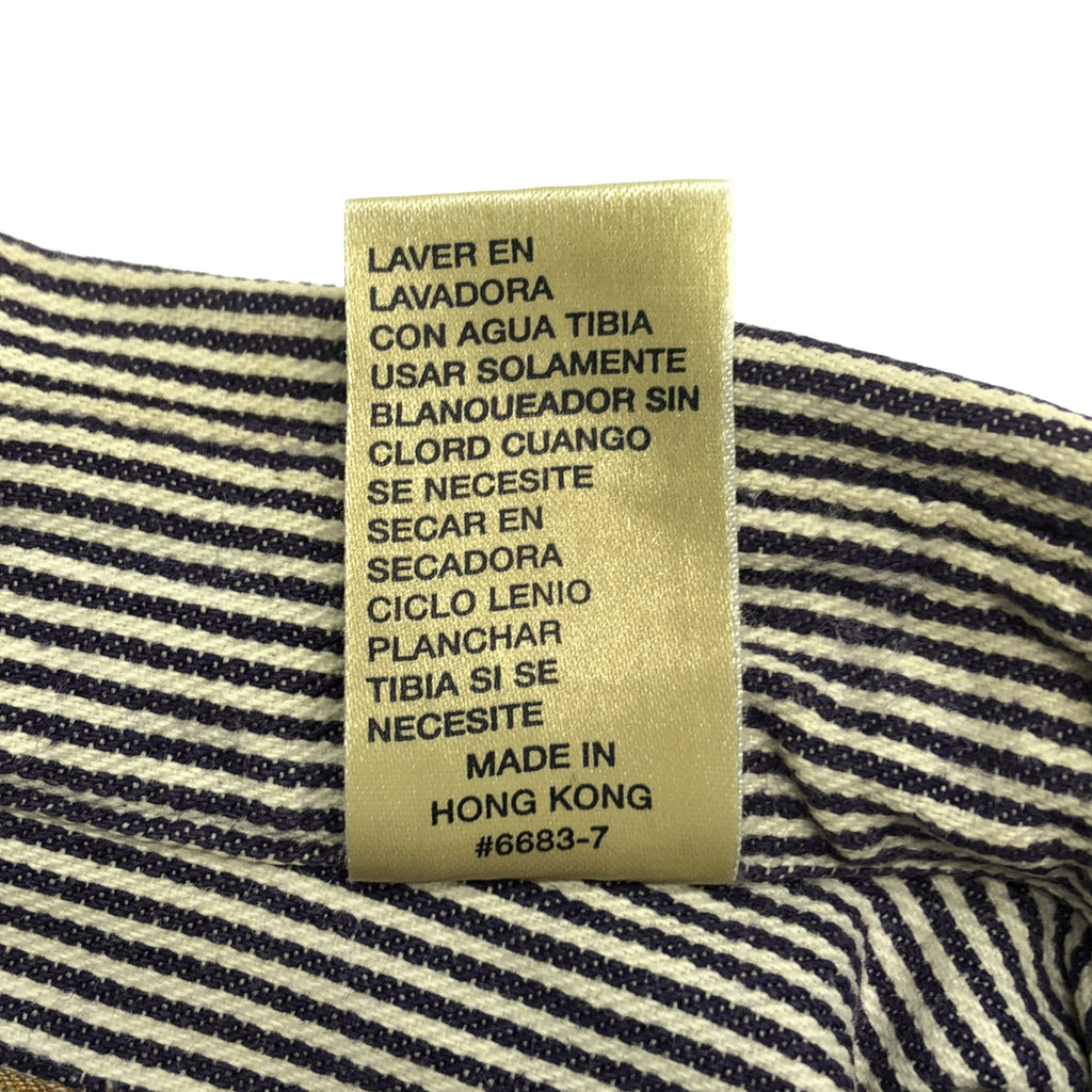 復古款 | 1980年代 | BIG MAC條紋工裝襯衫 | XL碼 | 男士