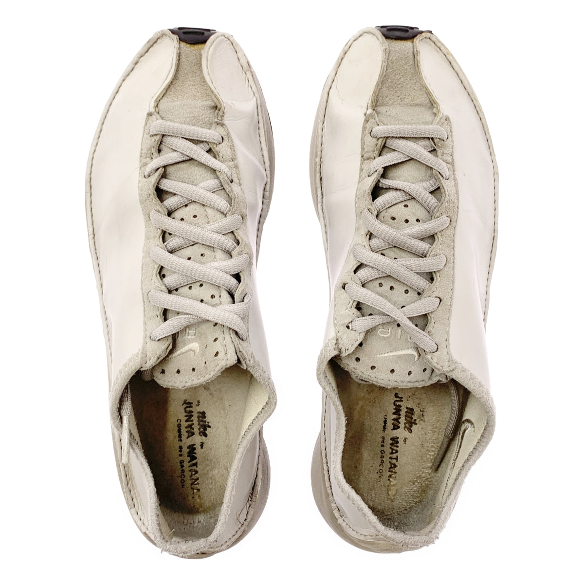 JUNYA WATANABE COMME des GARCONS / 준야 와타나베 | × NIKE / 나이키 로고 레이스 업 로우 컷 스니커즈 | 24.5 |