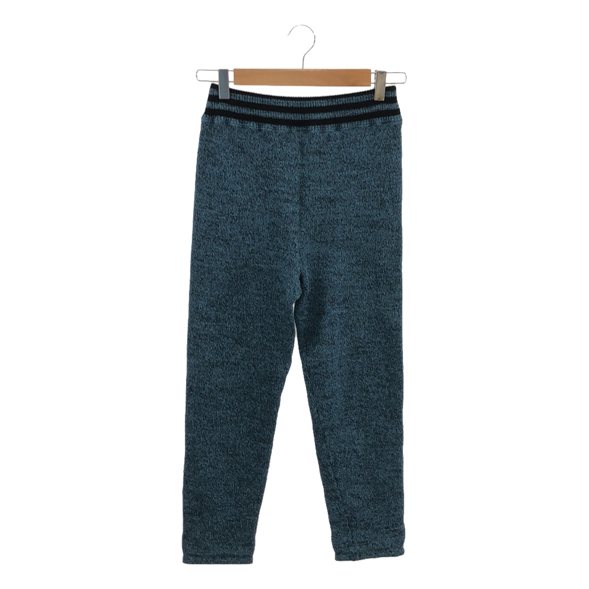 三宅一生 | 80年代大理石針織褲 |尺寸 9 |藍色/黑色 |女性的