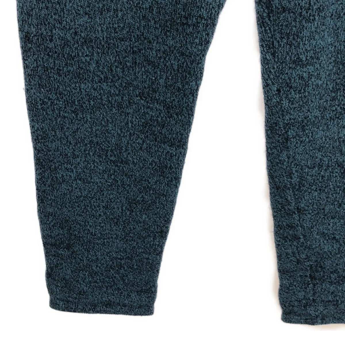 ISSEY MIYAKE / イッセイミヤケ | 80s 霜降りニットパンツ | 9 | ブルー/ブラック | レディース