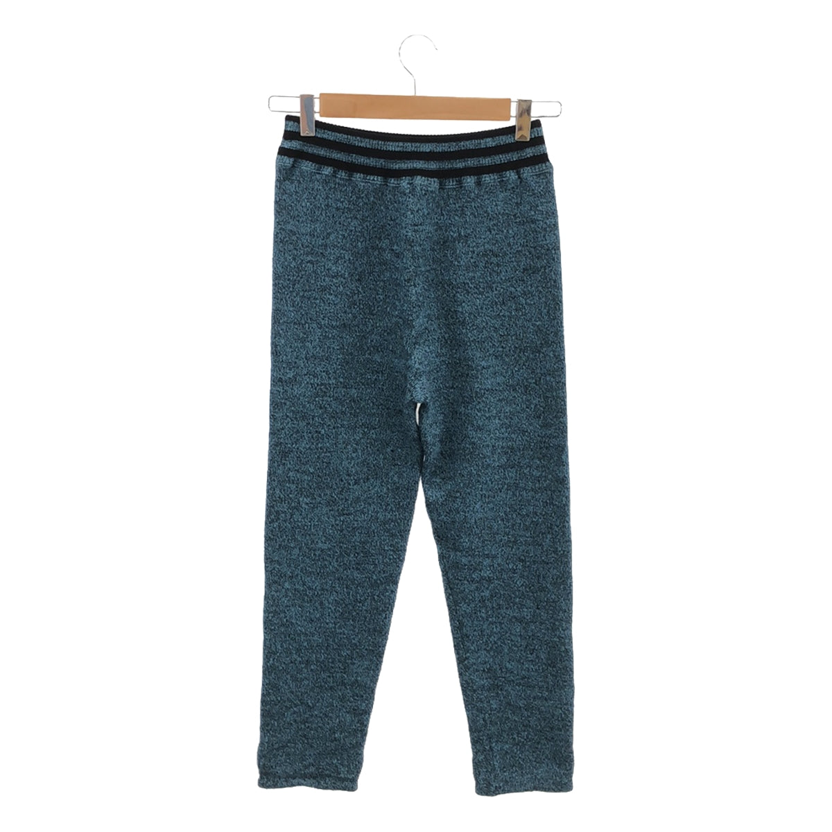 三宅一生 | 80年代大理石針織褲 |尺寸 9 |藍色/黑色 |女性的