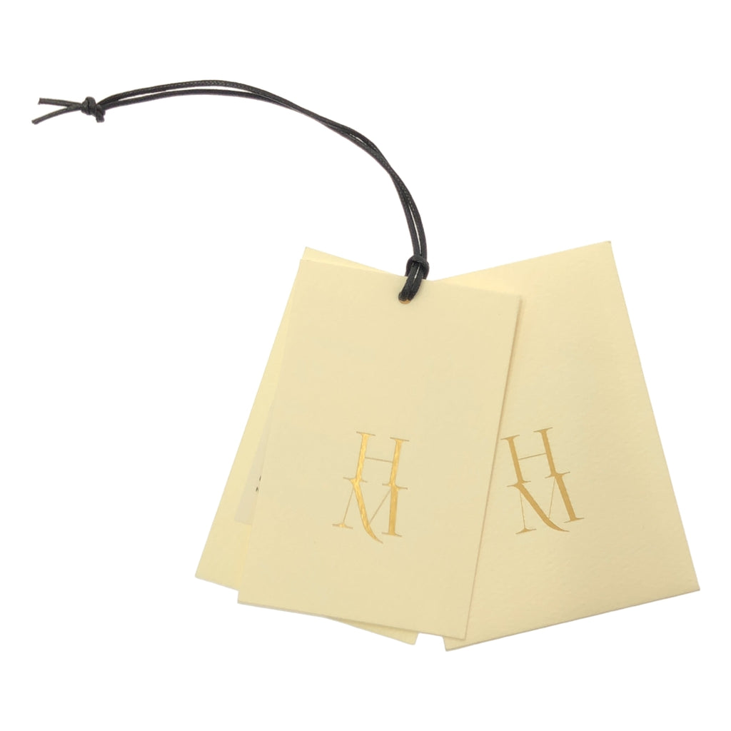 【미품】 HARUNOBUMURATA / 하르노부무라타 | PIADA MEDIA - LEATHER BELTED BOSTON / 가죽 로고 보스턴 핸드백 | 블루 | 여성