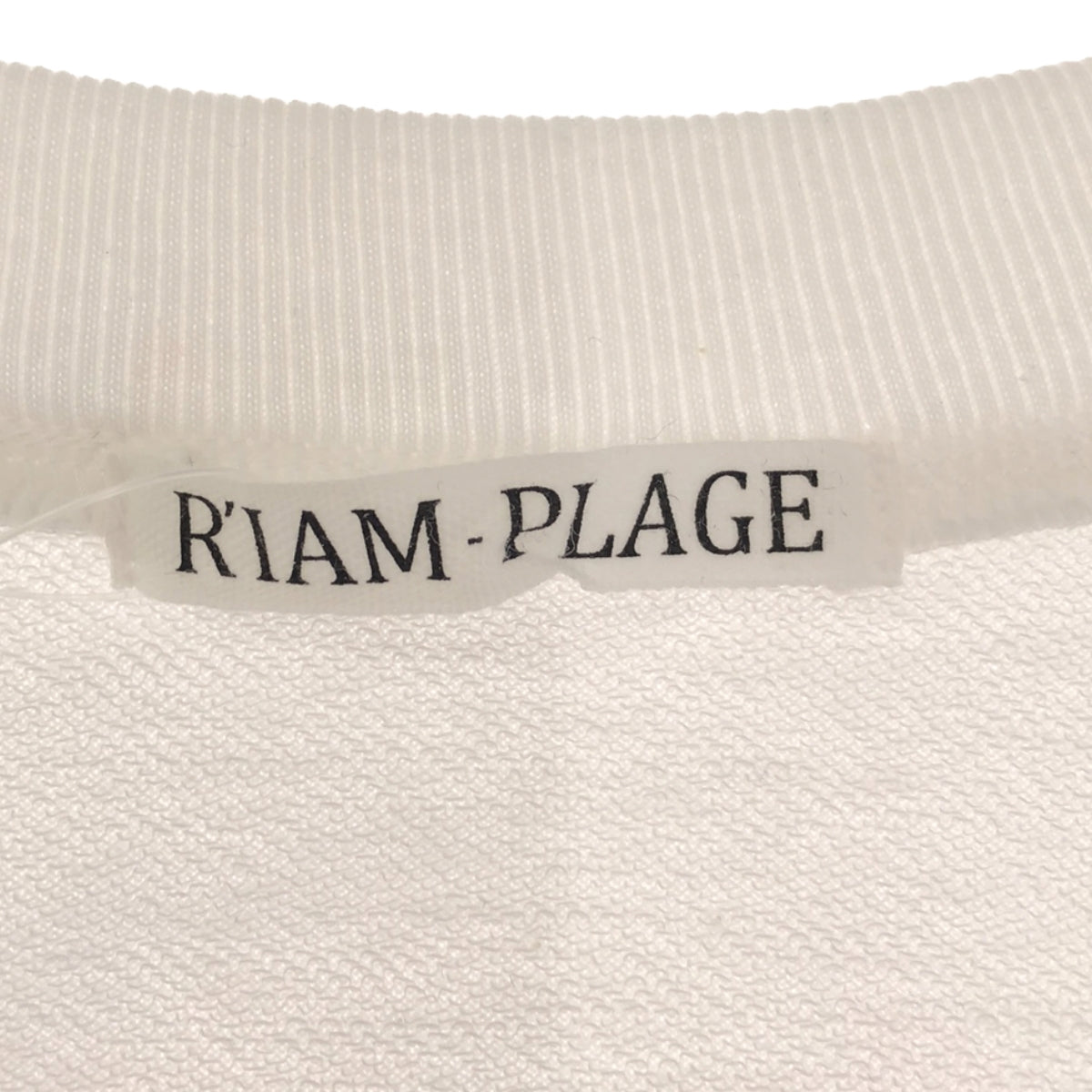 [Good Condition] Plage / Plage | 2022AW | R'IAM DEEP Vneck Dress | 36 | White | Women's