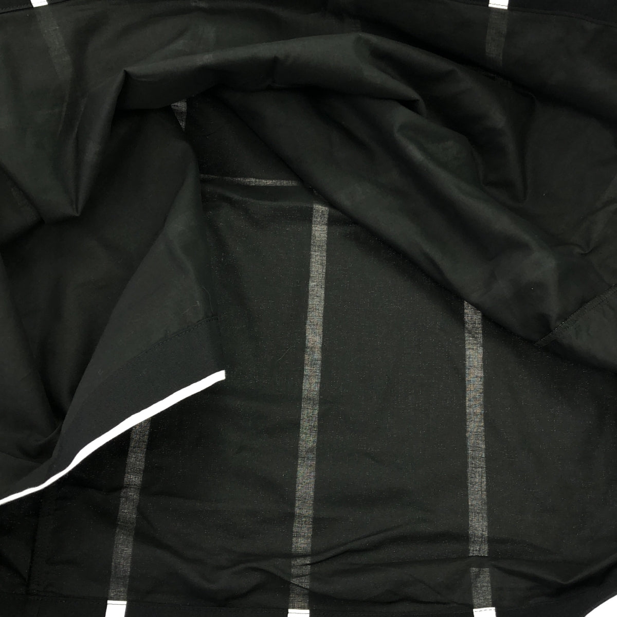 JUNYA WATANABE COMME des GARCONS / ジュンヤワタナベ | 2018SS | × marimekko / マリメッコ 変形 アシンメトリー ドレス ワンピース / 総裏地 | XS | ブラック/ホワイト | レディース