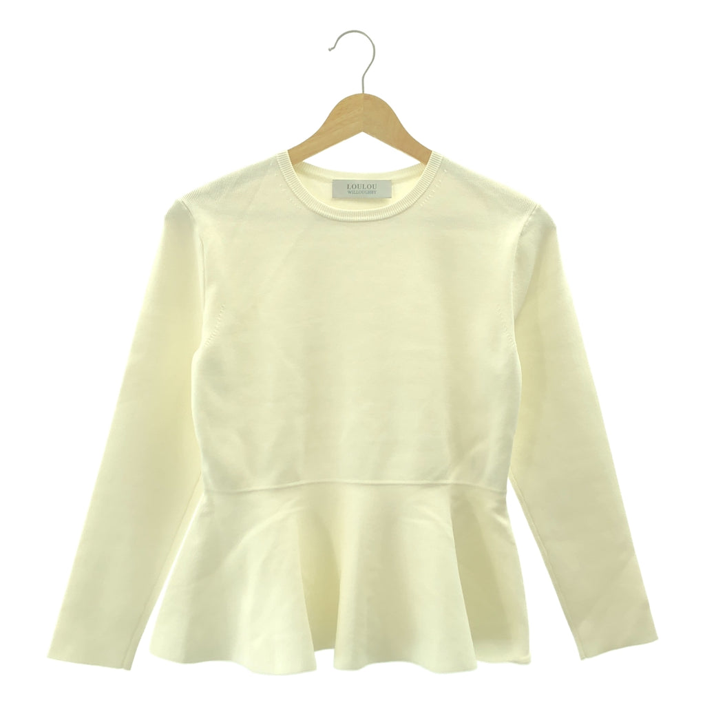Loulou Willoughby / ルルウィルビー | ソウバリ ペプラム プルオーバー カットソー | 2 | レディース