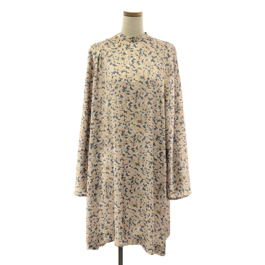 [Good Condition] Acne Studios | DANIS FLUID PR All-over Print Tunic Dress | Size 34 | Beige | Women's