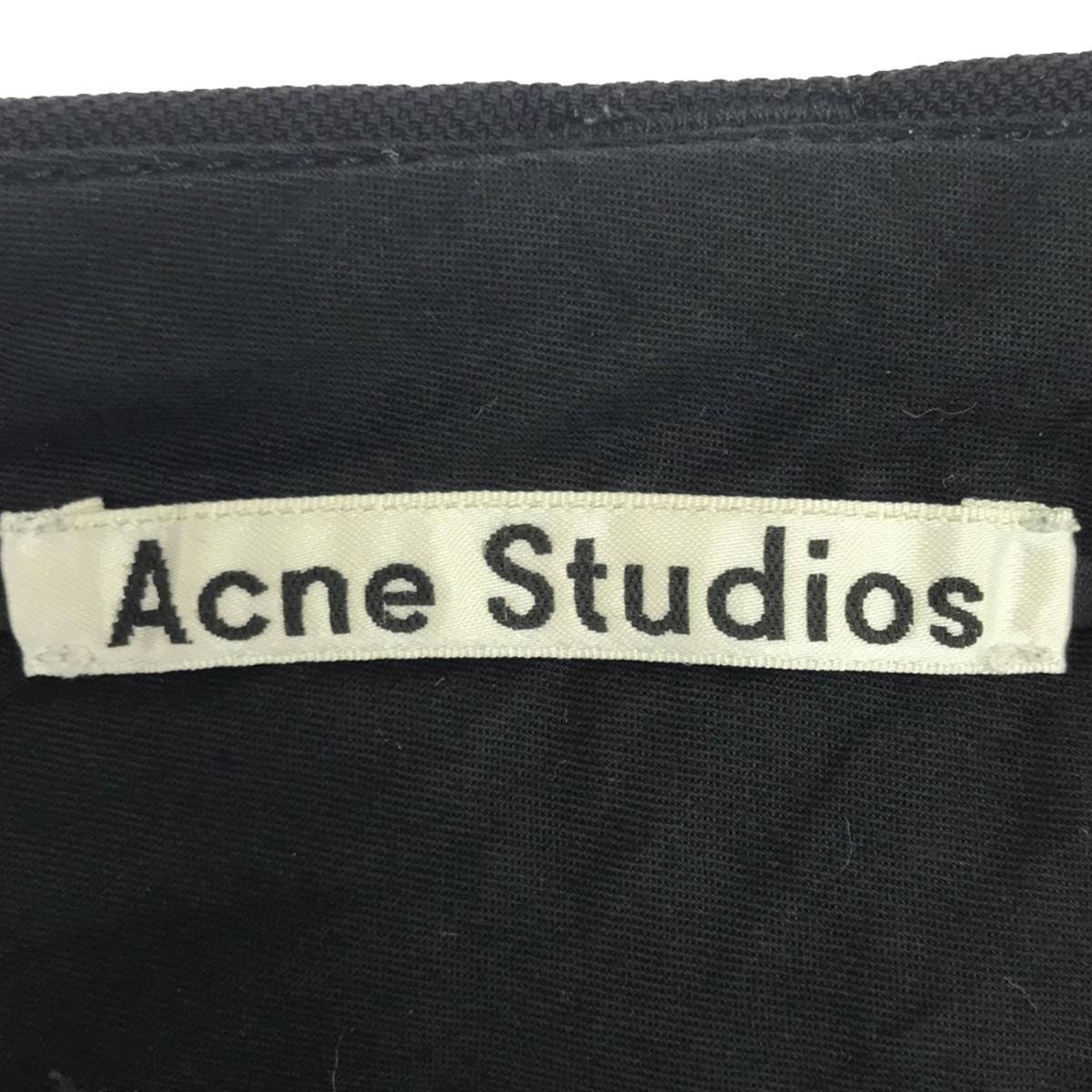 Acne Studios / アクネストゥディオズ | ウール スラックスパンツ | 34 | ブラック | レディース – KLD