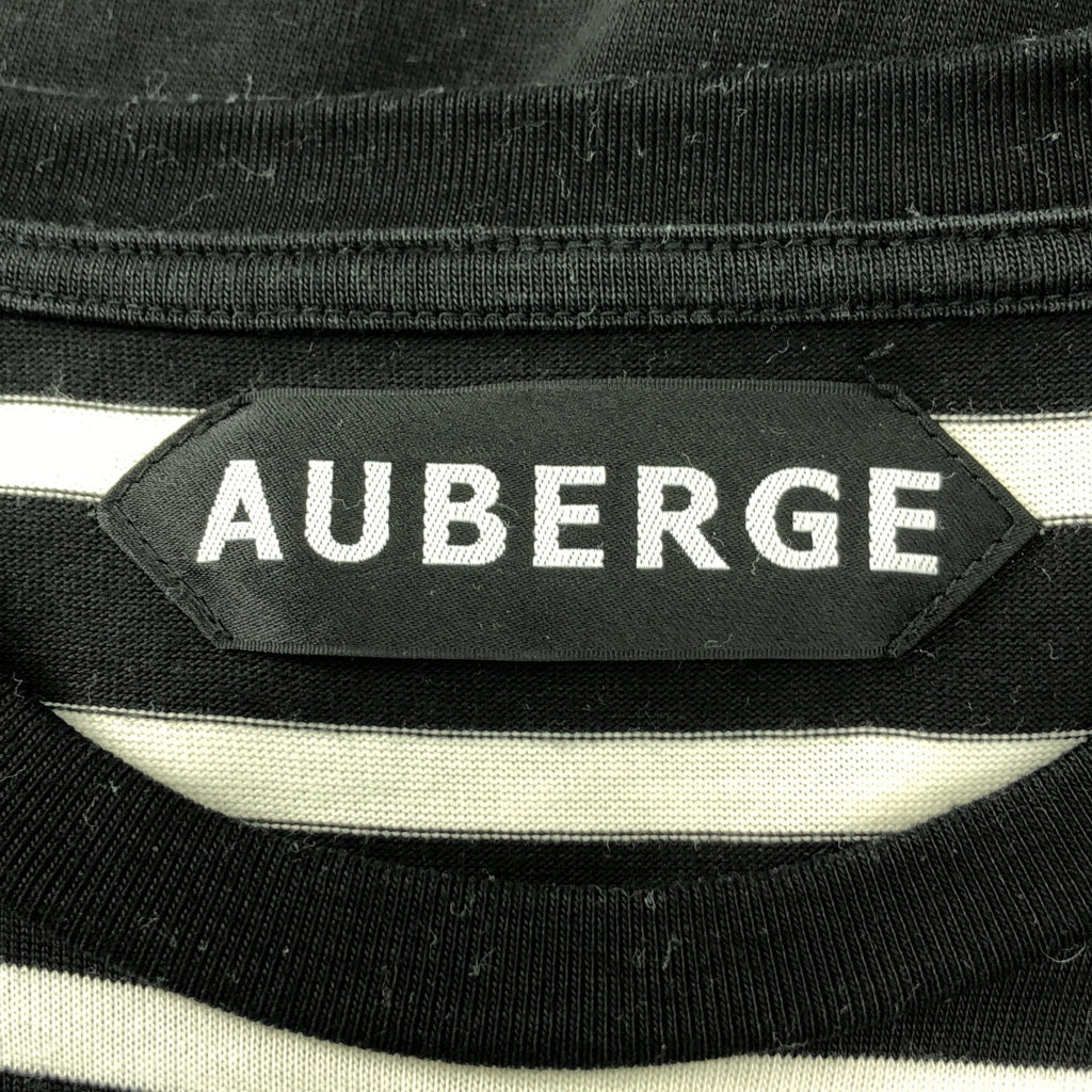 AUBERGE / オーベルジュ | COCO PT コットン ボーダー Tシャツ | 42 | メンズ