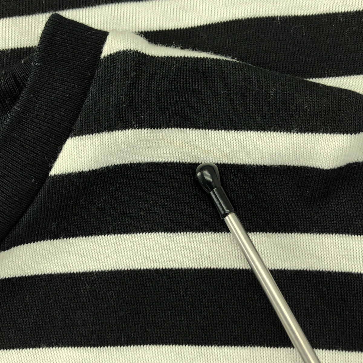 AUBERGE / オーベルジュ | COCO PT コットン ボーダー Tシャツ | 42 | メンズ