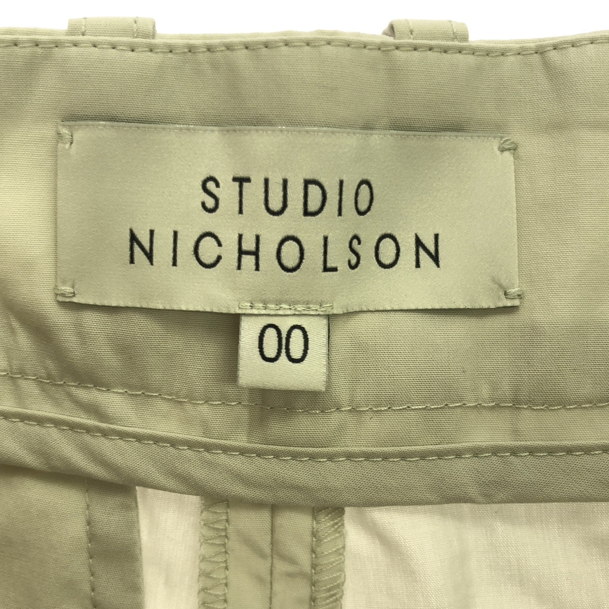 Studio Nicholson / スタジオニコルソン | 2タック ワイドスラックス パンツ | 00 | レディース